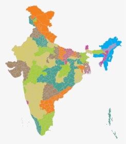 India Map Png Transparent Picture - Bikaner In India Map, Png Download, Transparent PNG