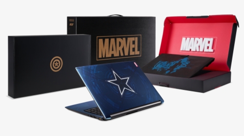 Acer Infinity War Notebook Aspire 6 Captain America - Acer Captain America Laptop, HD Png Download, Transparent PNG