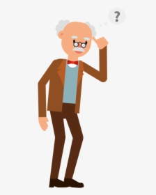 Professor Thinking Pinterest And - Illustration, HD Png Download, Transparent PNG