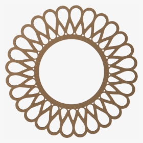 3d-mdf Custom Mirror Frames - Drawing Of A Scrunchie, HD Png Download, Transparent PNG