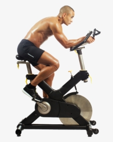 Cycling Workouts - Spin Bike White Background, HD Png Download, Transparent PNG