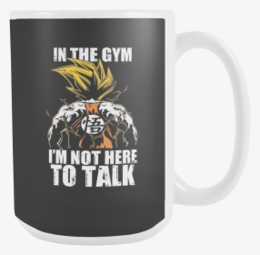 Super Saiyan Goku Not To Talk In Gym Training Workout - Super Saiyan Goku Gym, HD Png Download, Transparent PNG