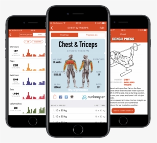 Gym Tracking App, HD Png Download, Transparent PNG