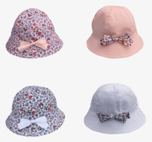 Cotton Baby Hat For Girls - Baseball Cap, HD Png Download, Transparent PNG
