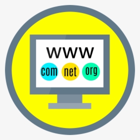 Domain, Website, Blogging, Design, Web Developer - Domain Name, HD Png Download, Transparent PNG