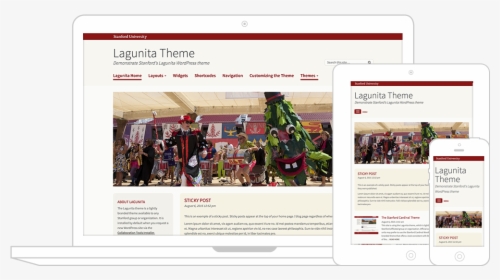Wordpress Theme Like Stanford, HD Png Download, Transparent PNG