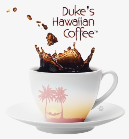 Dhc With Tm Fullsize Logo Png - Duke's Hawaiian Coffee, Transparent Png, Transparent PNG