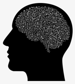 Human Brain Brain Damage Human Head Mind - Man Brain Silhouette, HD Png Download, Transparent PNG