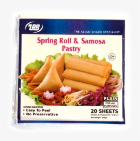 Spring Roll Samosa Pastry - Breakfast Sausage, HD Png Download, Transparent PNG