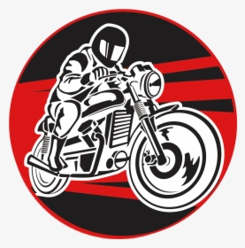 Motorcycle Rider Clipart Png, Transparent Png, Transparent PNG