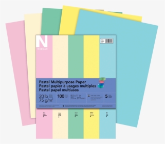Neenah Pastel Multipurpose Assorted Colour Paper , - Paper, HD Png Download, Transparent PNG