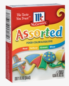 Assorted Food Colors And Egg Dye - Mccormick Food Colouring, HD Png Download, Transparent PNG