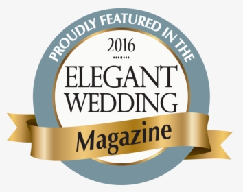 2016 Magazine Badge - Elegant Wedding Magazine Logo, HD Png Download, Transparent PNG