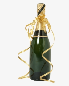 Green Ghapange Ribbon Wine Bottel Free Png Download - Happy Birthday To You My Boss, Transparent Png, Transparent PNG