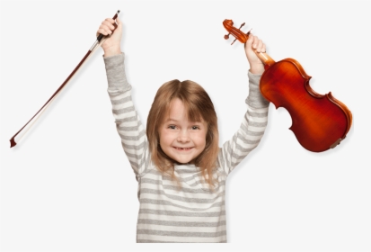 Violin Girl - Violin Children, HD Png Download, Transparent PNG