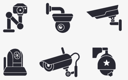 Clipart Camera Black And White - Security Camera Logo Design, HD Png Download, Transparent PNG