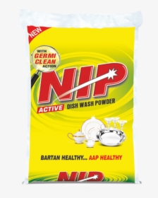 Nip Dish Washing Powder, HD Png Download, Transparent PNG