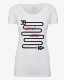 Curved Arrow Women S Tee - Active Shirt, HD Png Download, Transparent PNG