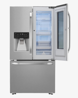 French Door Refrigerator Lsfxc2496s 36in Wi Fi Counter - Refrigerator, HD Png Download, Transparent PNG