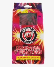 Dm1232 Dominator 1 Inch Firecrackers - Fireworks, HD Png Download, Transparent PNG