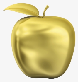 Golden Apple Stock Photography Clip Art Gold Coins - Golden Apple Clip Art, HD Png Download, Transparent PNG