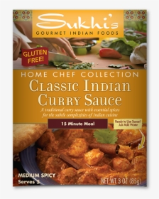 Classic Indian Curry Sauce - Sukhis Tikka Masala Sauce, HD Png Download, Transparent PNG
