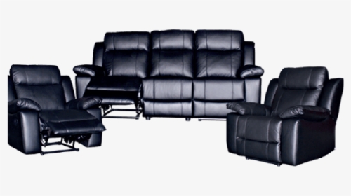 Atlas Leather Recliner Sofa Set - Recliner, HD Png Download, Transparent PNG