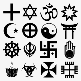 Transparent Religious Symbol Clipart - Old And New Religions, HD Png Download, Transparent PNG