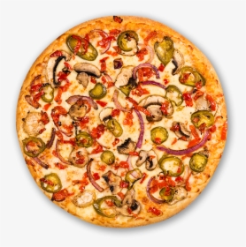 Transparent Vegetable Pizza Png, Png Download, Transparent PNG