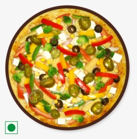 Simply Veg Pizza - Baby Corn Pizza Png, Transparent Png, Transparent PNG