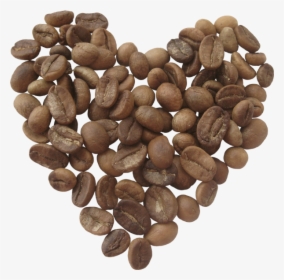 Grains De Café Png, Tube Coeur - Coffee Bean, Transparent Png, Transparent PNG