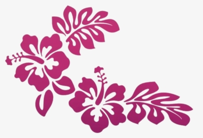 Hibiscus Flower Hd Png Clipart Download - Design Black And White, Transparent Png, Transparent PNG