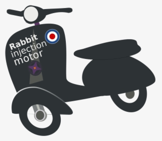 Motor Scooter Made In France - Vespa Clipart, HD Png Download, Transparent PNG