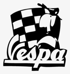 Scooter Vector Vespa - Vespa Logo Vector Png, Transparent Png, Transparent PNG