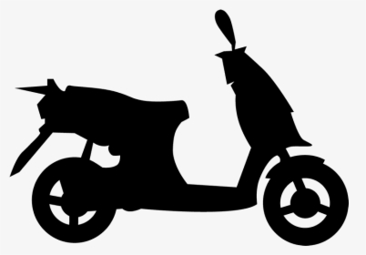 Moped Rubber Stamp - Moped Clipart, HD Png Download, Transparent PNG