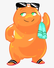 Orange - Cartoon, HD Png Download, Transparent PNG