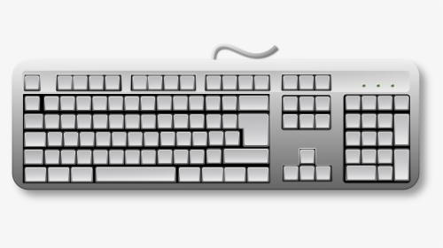 Transparent Keyboard Clipart - Clipart Keyboard, HD Png Download, Transparent PNG