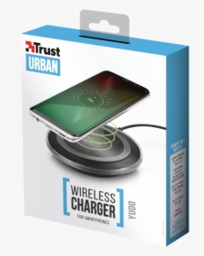 Yudo Wireless Charger For Smartphones - Trust Wireless Charger, HD Png Download, Transparent PNG