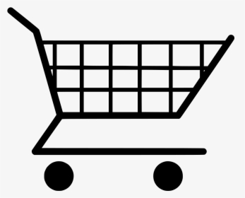 Transparent Grocery Cart Png - Shopping Cart Clip Art, Png Download, Transparent PNG