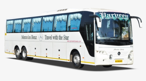 Parveen Travels Semi Sleeper Bus, HD Png Download, Transparent PNG