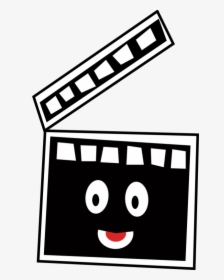 Cartoon Clapper - Cine Clipart, HD Png Download, Transparent PNG