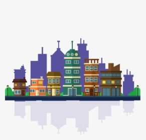 Vector Hd Building - Buildings In Back Ground, HD Png Download, Transparent PNG