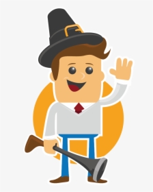 Transparent Thanksgiving Hat Png - Cartoon, Png Download, Transparent PNG