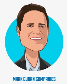 Main Caricature Of Mark Cuban, Who Is Speaking At Hlth - Mark Cuban Companies, HD Png Download, Transparent PNG