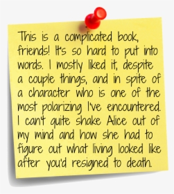 Julie Murphy Side Effects May Vary - Saying Goodbye To A Classmate, HD Png Download, Transparent PNG