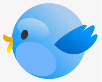 Birds Flying Clipart - Bird Twitter Blue Clipart, HD Png Download, Transparent PNG