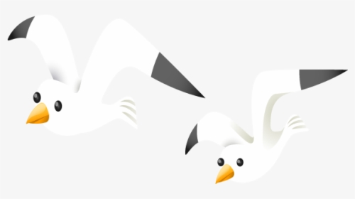 Vector Flying Bird Material Png Download - Duck, Transparent Png, Transparent PNG