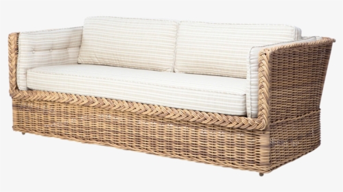 Outdoor Daybed Sofa - Wicker Daybed, HD Png Download, Transparent PNG