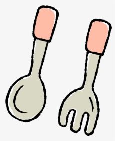 Collection Of Free Forked - Spoon And Fork Clipart, HD Png Download, Transparent PNG