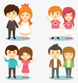 Couple Cartoon Clipart Png Hd - Don T Judge Your Partner, Transparent Png, Transparent PNG